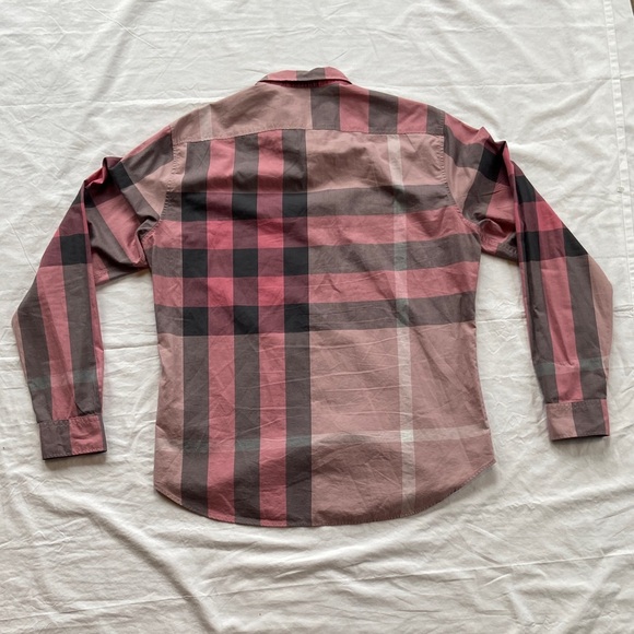 Burberry Brit Button Up Long Sleeve Shirt, Men’s Size Large - Picture 9 of 12